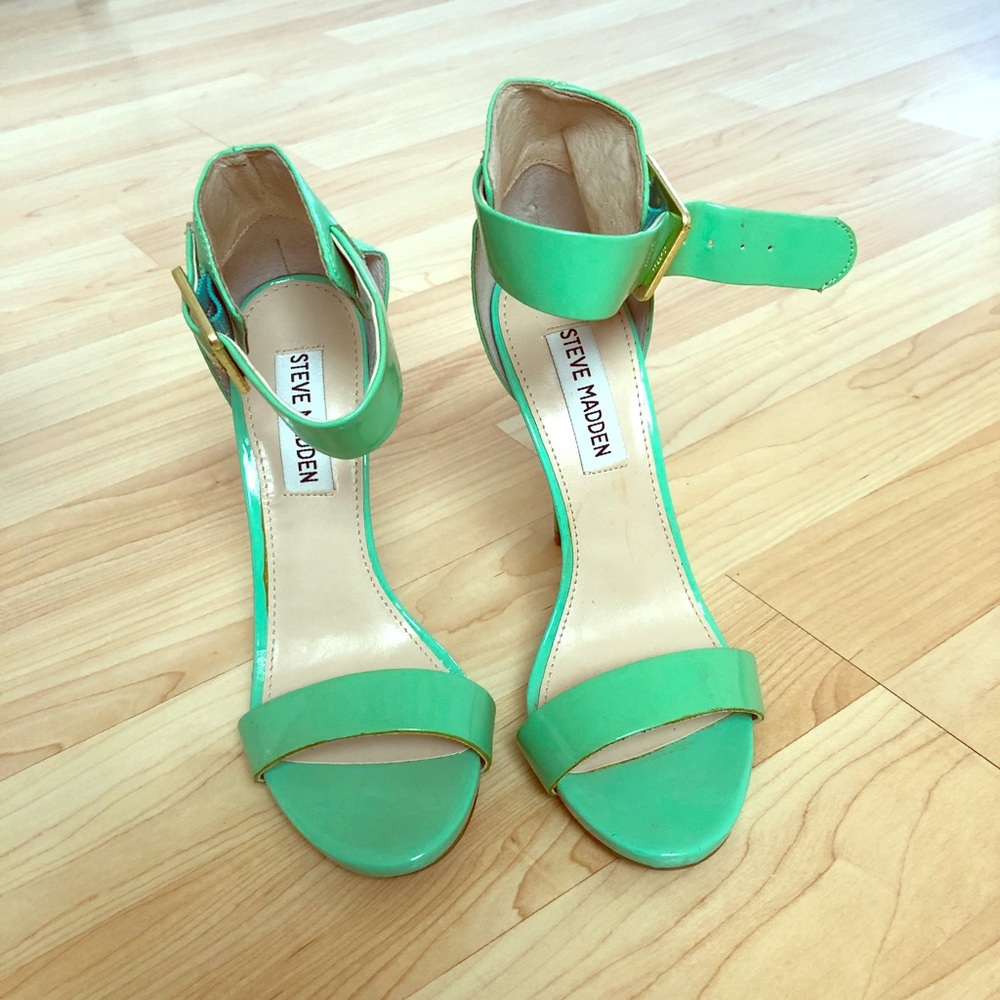 Steve madden heels ankle strap